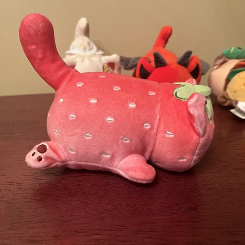 4 APHMAU Meemeows Plush Devil Ice Cream Taco And Strawberry - Imagen 8 de 24