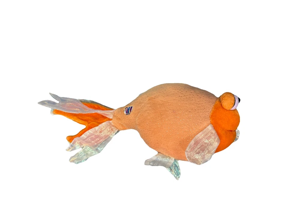 Rare Ganz Webkinz Fantail Goldfish Orange Fish Collectible Plush Stuffed Animal - Image 4 of 4