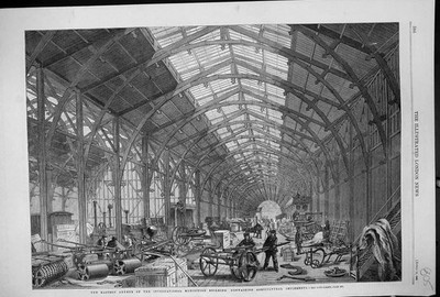 Old 1862 Eastern Annexe International Exhibition Building Agricultura Victorian