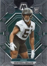 Ventrell Miller Jaguars 2023 Mosaic Base Rookie Card #374 Bx14a