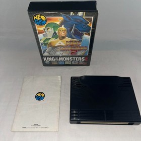 King of Monsters 2 SNK NEO GEO NG AES KING OF THE MONSTERS Original w/Box 1992
