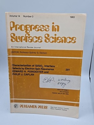 Characterization of Si/SiO_2 Interface Defects by Electron Spin Resonance PB