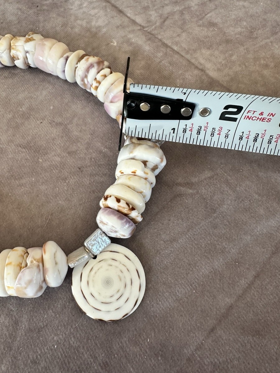 Vintage Puka Shell Necklace With Heavy Duty Cable/clasp | eBay