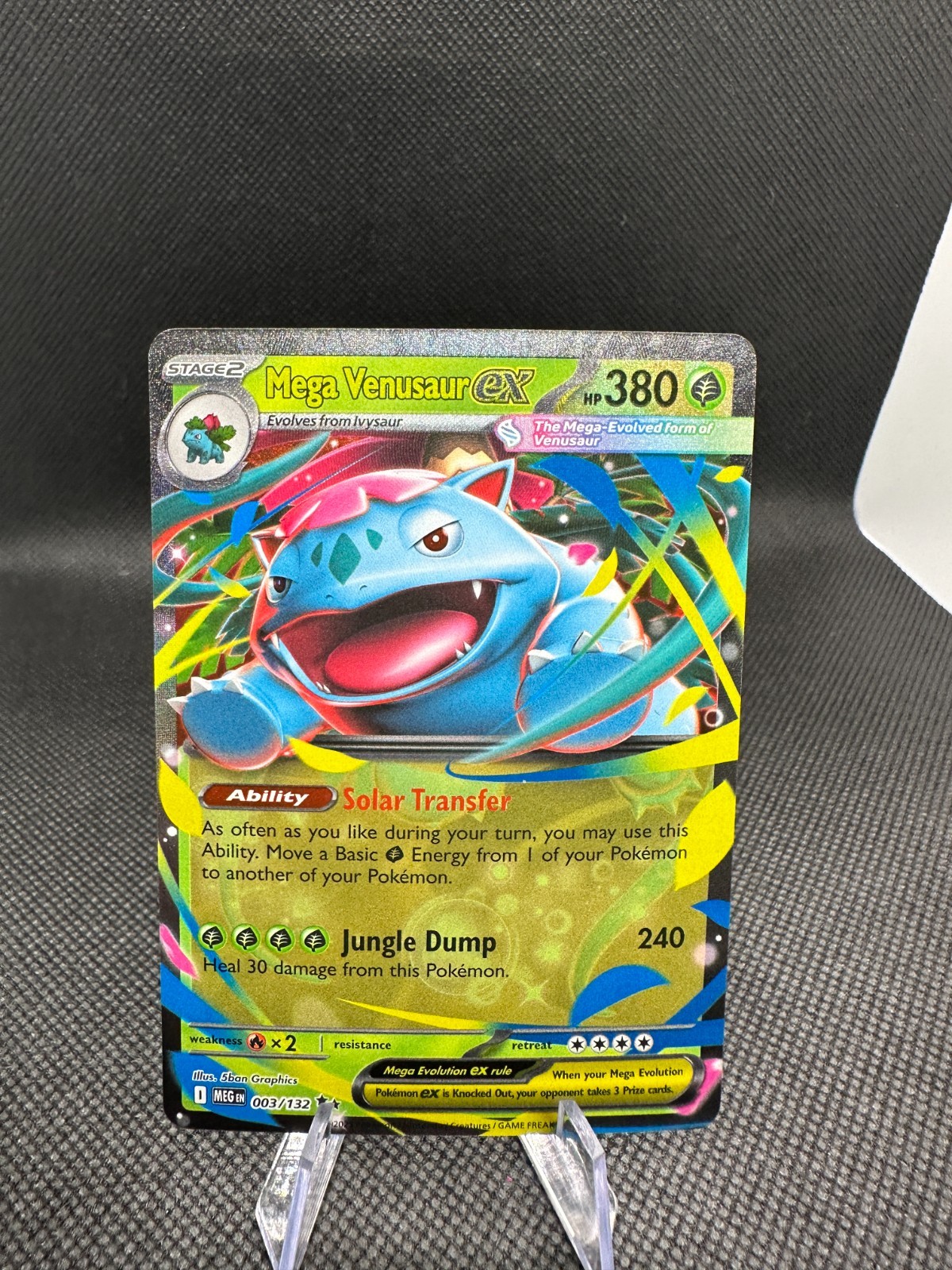 ME01: Mega Evolution #003/132 Mega Venusaur ex