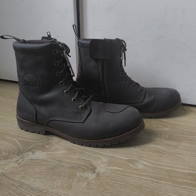 IXS Classic Oiled Leather Size 11 Motorcycle Boots - Brown