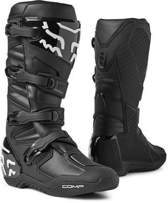 Fox Racing - Comp Boots - Black - 12 | eBay