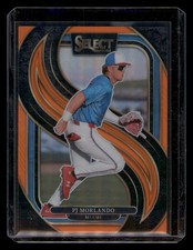 2025 Panini Select #198 PJ Morlando Orange Pulsar Prizms #/49