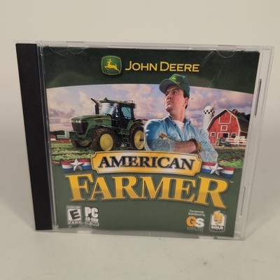 John Deere: American Farmer PC CD ROM Software Computer Game Tractor Farm 2004