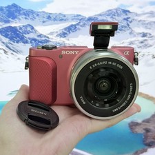 Sony NEX-3N Pink Digital Single-Lens Camera English Tested Ready to Use 95 New