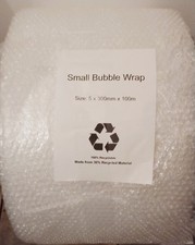 Small Bubble Rap Roll Of 100 M Length ,Size 5×300mm Width