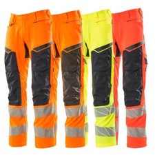 MASCOT ACCELERATE SAFE Arbeitshose STRETCH ZONES 19579 Warnschutzhose Hi-vis