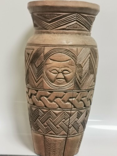 African Kuba Tribe Palm Wine Cup Congo - Picture 7 of 14