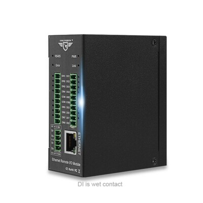M100T Ethernet Remote IO Module Data Acquisition Module 2DI+2AI+2DO+1RS485+1Rj45