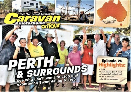 CARAVAN & Motorhome ON TOUR: PERTH & SURROUNDS DVD Swan Valley Issue 184 R0 - Photo 1/1