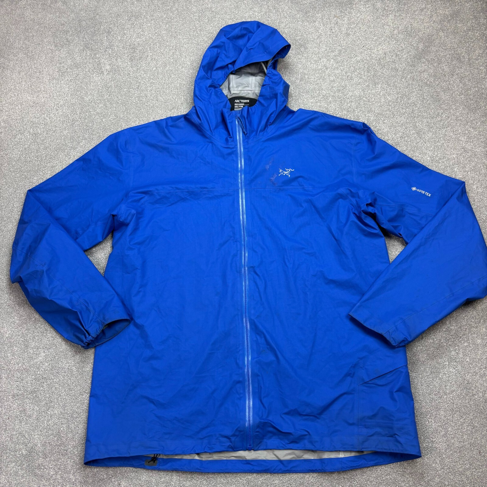 ARC'TERYX Arcteryx Giacca Adulto 2XL XXL Blu Norvan LT Escursionismo Sci Impermeabile Felpa con Cappuccio Uomo*
