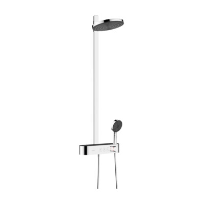 Hansgrohe Showerpipe Pulsify S Duschsystem Thermostat Regendusche chrom 24240000