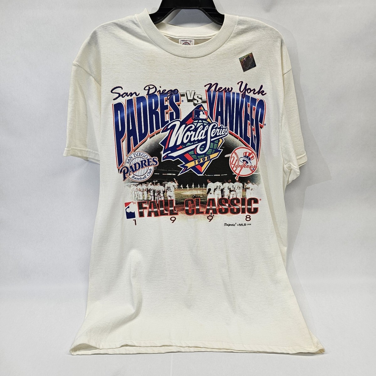 VINTAGE 1998 World Series San Diego Padres Vs New York Yankees