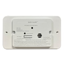 SAFE T ALERT CARBON MONOXIDE RV WHITE FLUSH MOUNT