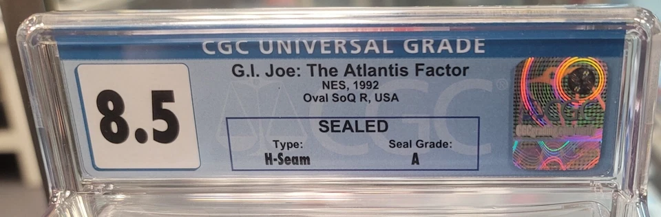 G.I. Joe: The Atlantis Factor (Nintendo. 1992)   Graded 8.5   A Seal  CGC - Image 2 of 4