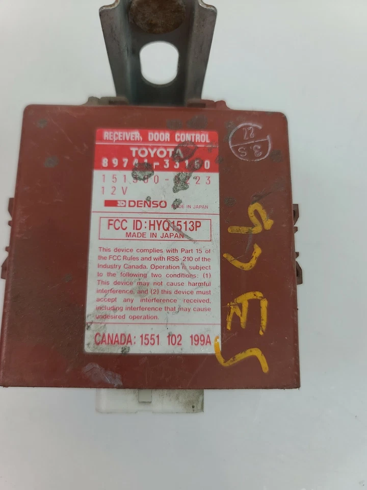 1997 1998 1999 年雷克萨斯 Es300 门控制接收器模块 8974133150 Oem 97 98 99 — 第 3/4 张图片