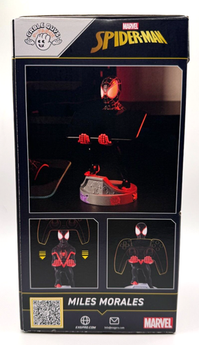 Miles Morales - Spiderman Original Phone and Controller Holder Marvel Cable Guy - Picture 3 of 8
