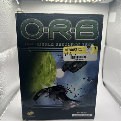 O.R.B. Off-World Resource Base (PC, Brand New Sealed, 2002)