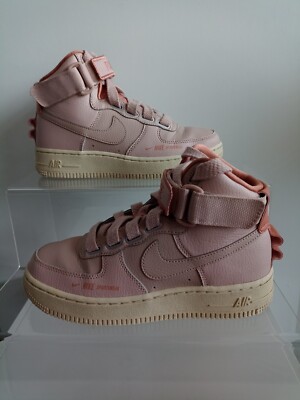 NIKE AIR FORCE 1 HIGH UTILITY SIZE UK 3 EUR 36 (AJ7311 200) PALE PINK | eBay UK