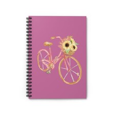 Spring Vibes Spiral Notebook for Winter - Ruled Line,