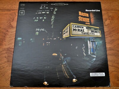 Carmen McRae Dave Brubeck    Take Five Live   NM Special Collectors Ed. Vinyl LP