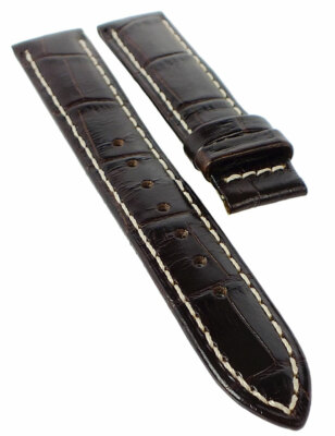 QUARKZMAN Cinturino per Orologio in Pelle 17mm con Motivo in Rilievo