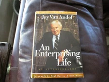 An Enterprising Life  Jay Van Andel l- Co-Founder Amway Corp 1st Ed HB G3