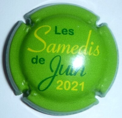 Champagnerkapsel: Extra!! Du Mont Hauban, Les Samedis de Juin 2021, Nr. 70b