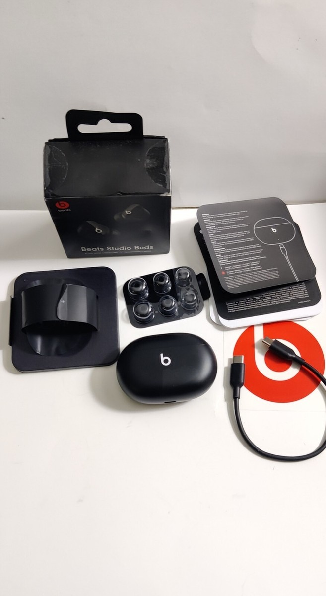 Beats Studio Buds True Wireless In-Ear Headphones Active Noise Cancelling  Black | eBay UK