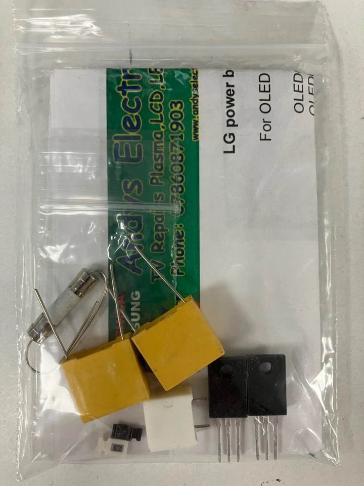 LG OLED65 power board repair kit EAX69061001 EAY65689411 EAX69061002 EAY65689423 - Image 3 of 4