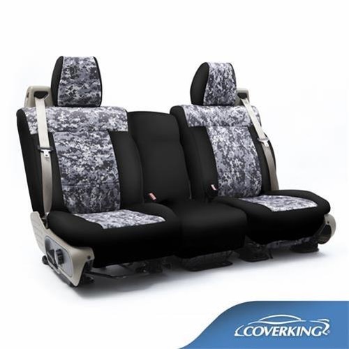 Coverking Custom Front Row Skanda Camo Seat Covers For Buick Truck/SUVs - Picture 30 of 77
