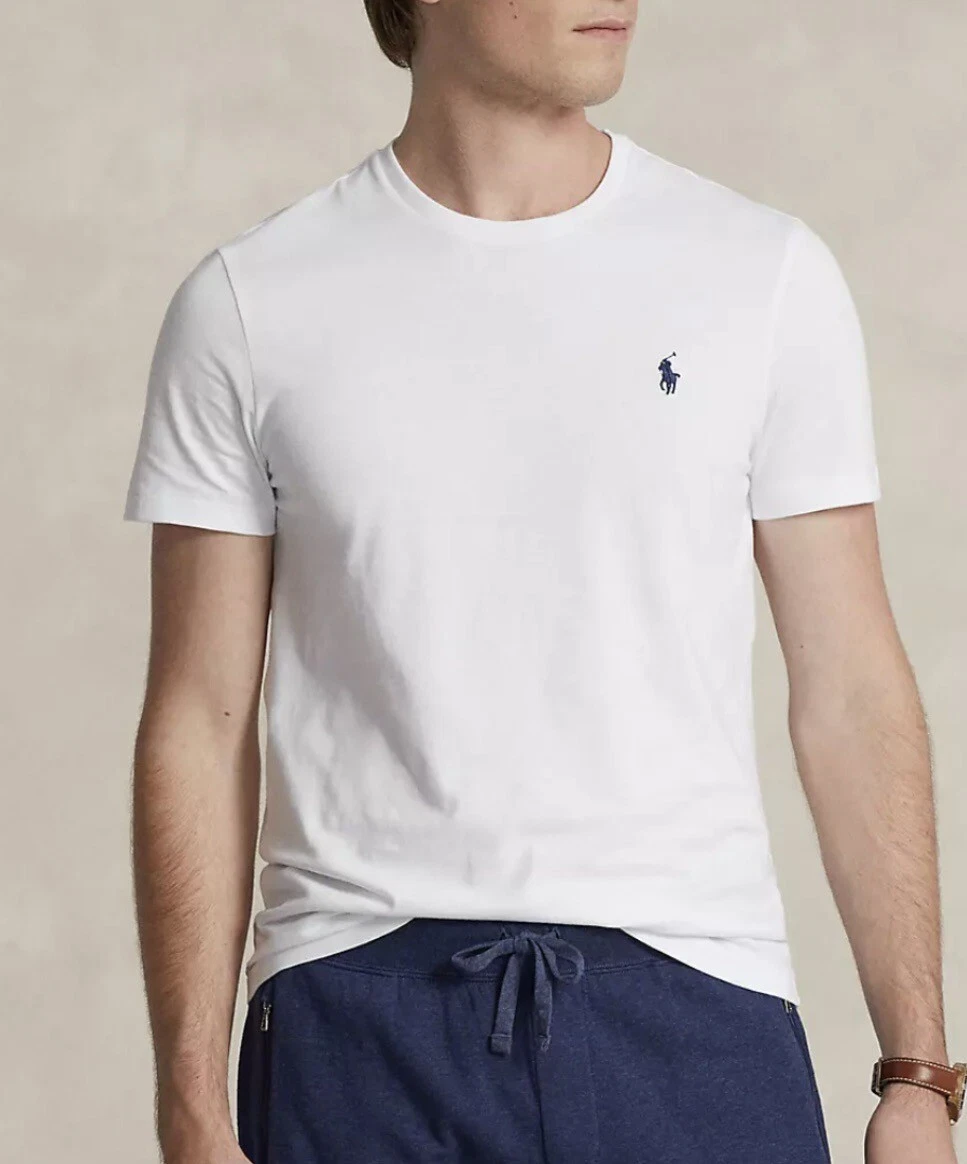 Polo ralph lauren white t shirt deals