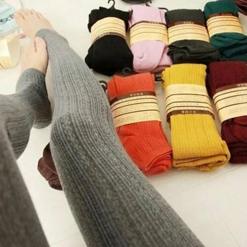 Mehrfarbige Strumpfhose