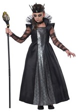 Gothic Dark Majesty Queen Child Costume