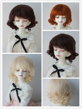 JD268 1/8 1/6 1/4 1/3 Cute Mohair BJD Wigs OB11 YOSD MSD SD Hair Wholesale Wig