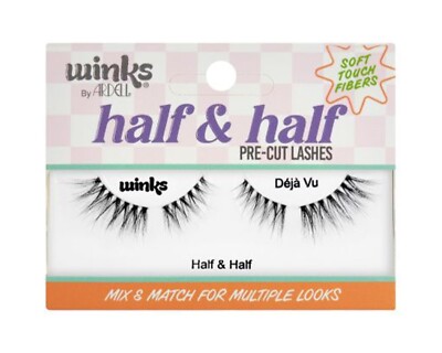 Ardell Winks Pre-Cut Half & Half - Mix & Match - Deja Vu