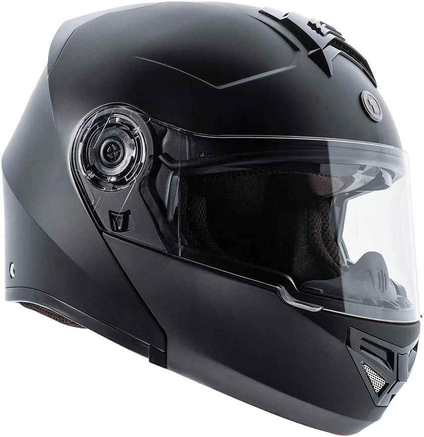 TORC - TB27 Modular Motorcycle Helmet w/ Bluetooth Flat Black  Large  TT27B15:24 - Image 4 of 4