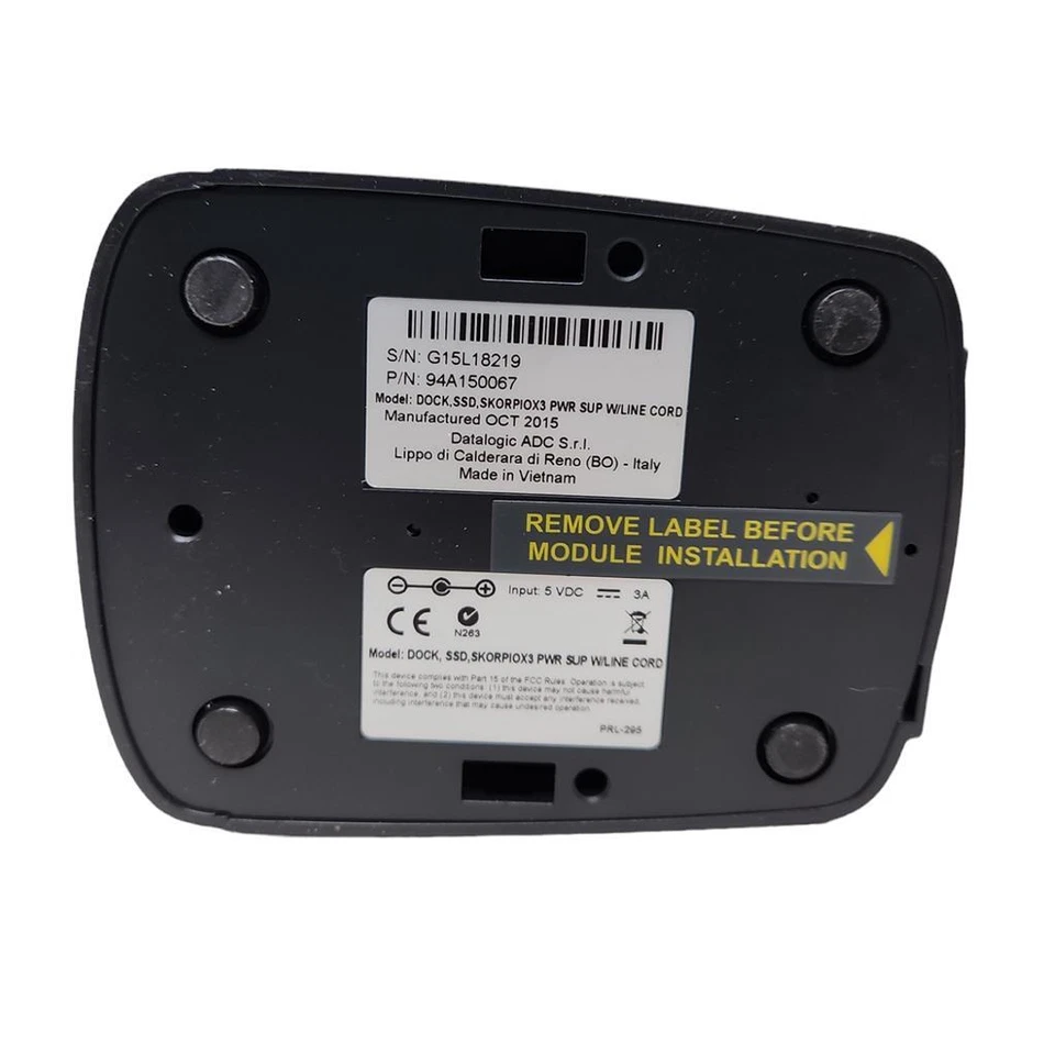 Datalogic Skorpio X3 X4 Single Slot Dock Power Supply Not included 94A150062 - Image 4 of 4