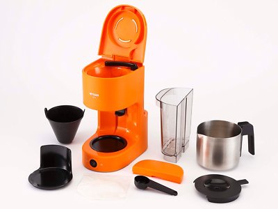 Tiger Coffee Maker 6 Cups Stainless Steel Server Orange ACC-S060-D