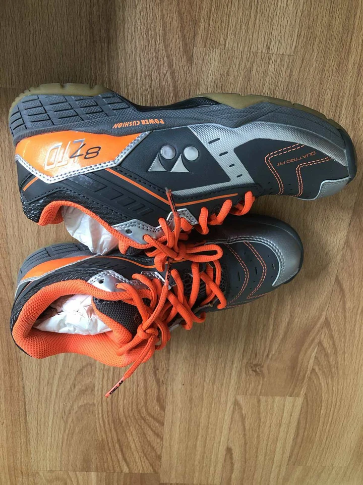 Zapatos Yonex SHB-87LTD Naranja Edición Limitada Bádminton UNISEX TALLA 61/2 o 37 EU Foto 2 de 4