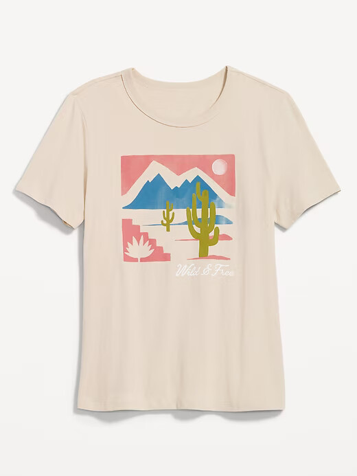 Women's Cactus Graphic T-Shirt - Retro Vintage Short Sleeve Tee, Cant Touch This Design, Grey - View #6