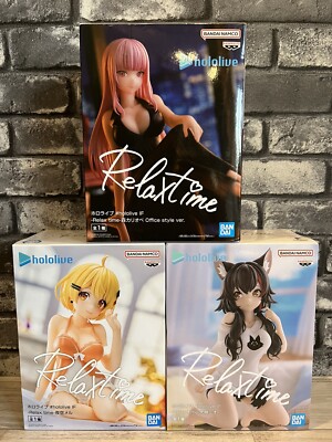 Hololive Figure Calliope Mori  Mio Ookami Mel Yozora set of 3 japan  sexy