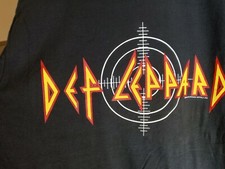 DEF LEPPARD 1992 Let's Get Rocked vintage licensed Adrenalize tour shirt XL