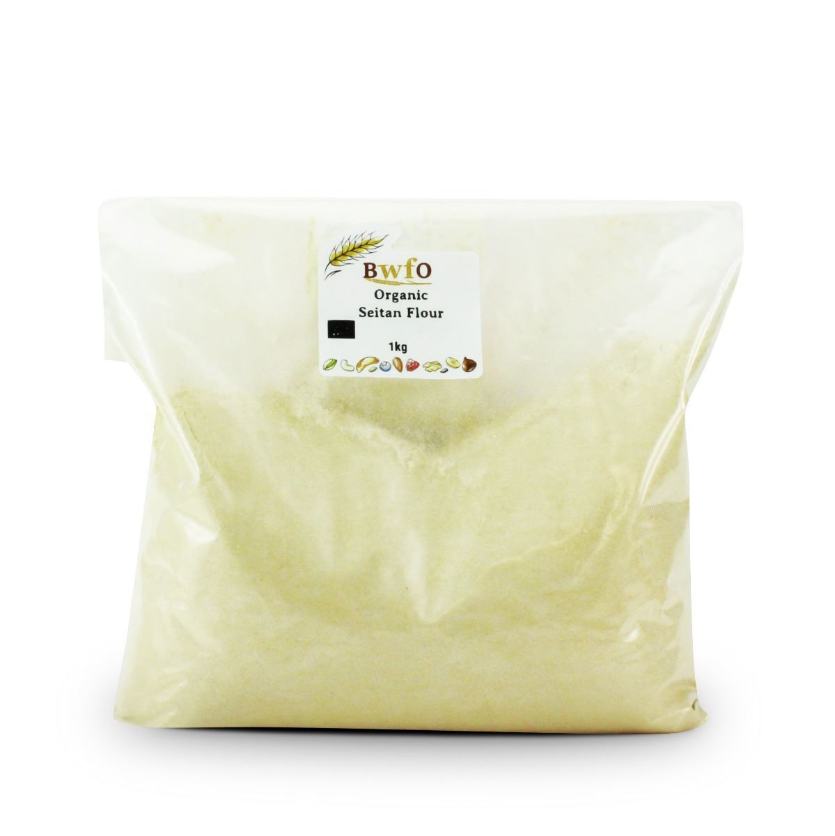 Organic Seitan Flour 1kg | BWFO | Free UK Mainland P&P