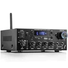 KS -33BT 2.1 CH Stereo Audio Amplifier Receiver with Active Subwoofer Output 