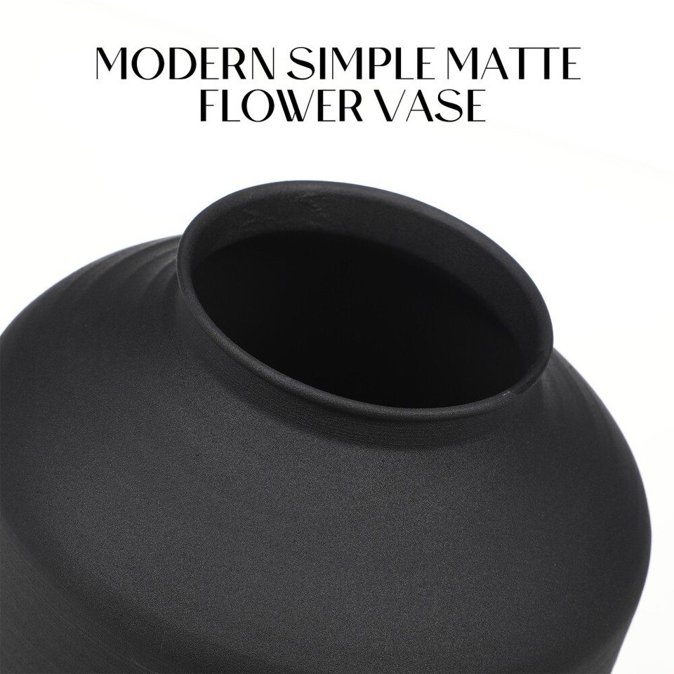 Flower Vase Strong Vase Brown Vase Large Black Vase Iron Flower Pot